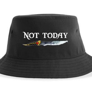 Not Today GOT Sword Sustainable Bucket Hat