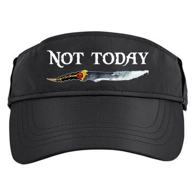 Not Today GOT Sword Adult Drive Performance Visor