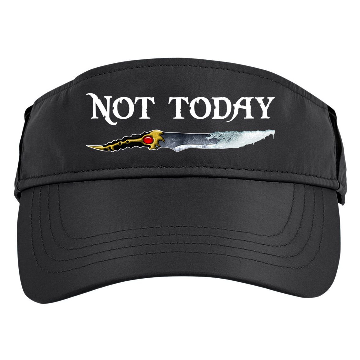 Not Today GOT Sword Adult Drive Performance Visor