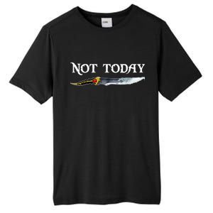 Not Today GOT Sword Tall Fusion ChromaSoft Performance T-Shirt