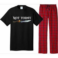 Not Today GOT Sword Pajama Set