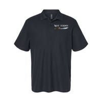 Not Today GOT Sword Softstyle Adult Sport Polo