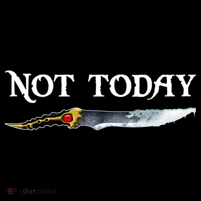Not Today GOT Sword Poster