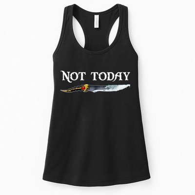Not Today GOT Sword Womens Tank Top