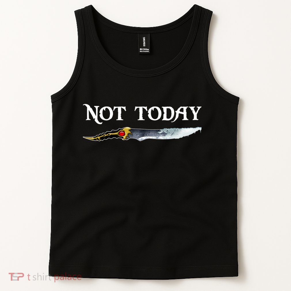 Not Today GOT Sword Tank Top