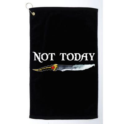 Not Today GOT Sword Golf Towel