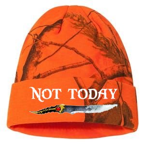 Not Today GOT Sword Kati Licensed 12" Camo Beanie