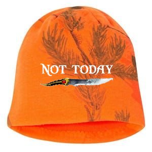 Not Today GOT Sword Kati - Camo Knit Beanie