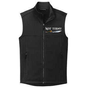 Not Today GOT Sword Collective Smooth Fleece Vest