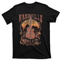 Nashville Tennessee Guitar Country Music City Guitarist T-Shirt