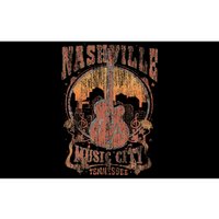 Nashville Tennessee Guitar Country Music City Guitarist Bumper Sticker