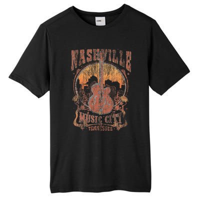 Nashville Tennessee Guitar Country Music City Guitarist Tall Fusion ChromaSoft Performance T-Shirt