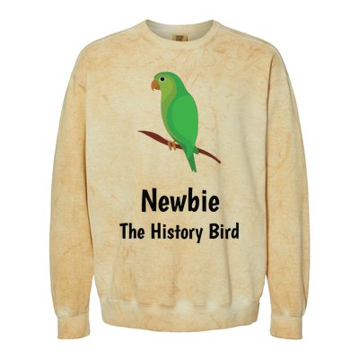 Newbie The History Bird Colorblast Crewneck Sweatshirt