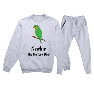 Newbie The History Bird Premium Crewneck Sweatsuit Set