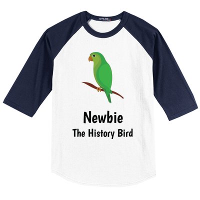 Newbie The History Bird Baseball Sleeve Shirt