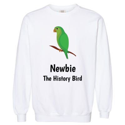 Newbie The History Bird Garment-Dyed Sweatshirt