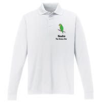 Newbie The History Bird Performance Long Sleeve Polo