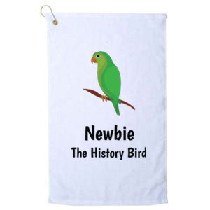 Newbie The History Bird Platinum Collection Golf Towel