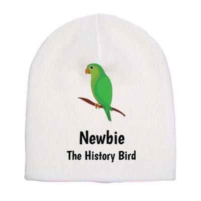 Newbie The History Bird Short Acrylic Beanie