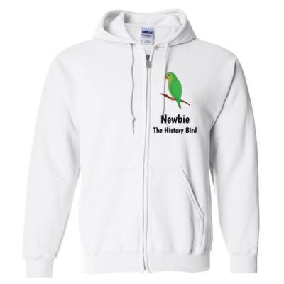 Newbie The History Bird Full Zip Hoodie