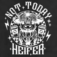 Not Today Heifer Not My Pasture Not My Bullshit Floral Gift 11oz C Handle Ceramic Mug