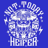 Not Today Heifer Not My Pasture Not My Bullshit Floral Gift 16 in Basic Backpack