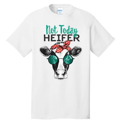 Not Today Heifer Country Sayings Not Today Heifer Tall T-Shirt