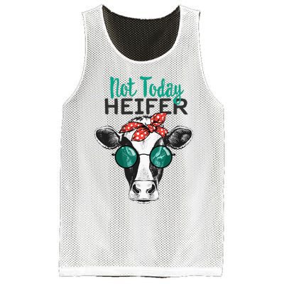 Not Today Heifer Country Sayings Not Today Heifer Mesh Reversible Basketball Jersey Tank