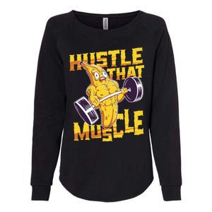 Need To Hustle That Muscle Stomach Muscle Abs Great Gift Womens California Wash Sweatshirt