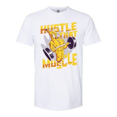 Need To Hustle That Muscle Stomach Muscle Abs Great Gift Softstyle CVC T-Shirt