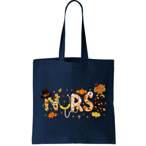 Nurse Thanksgiving Health Worker Nurse Nursing Fall Turkey Tote Bag