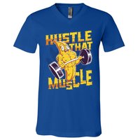 Need To Hustle That Muscle Stomach Muscle Abs Great Gift V-Neck T-Shirt