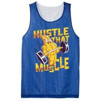 Need To Hustle That Muscle Stomach Muscle Abs Great Gift Mesh Reversible Basketball Jersey Tank