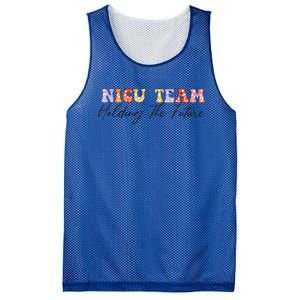 Nicu Team Holding The Future Nicu Nurse Gift Mesh Reversible Basketball Jersey Tank