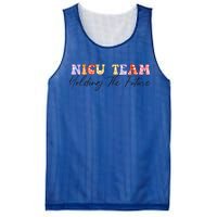 Nicu Team Holding The Future Nicu Nurse Gift Mesh Reversible Basketball Jersey Tank