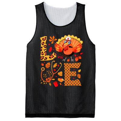 Nurse Thanksgiving Health Worker Nursing Turkey Nurse Mesh Reversible Basketball Jersey Tank