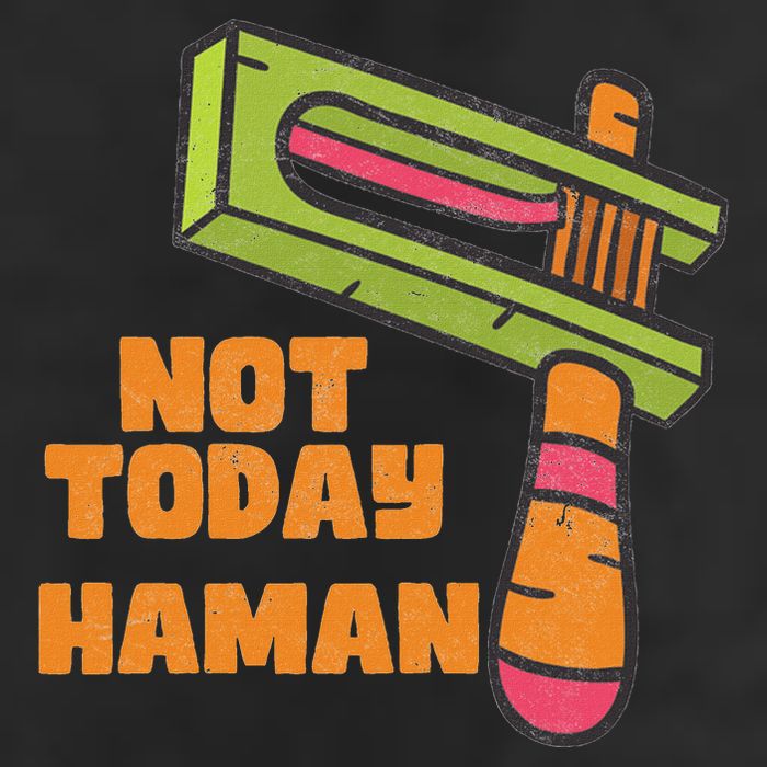Not Today Haman Costume Purim Queen Esther Party Groggers 11oz C Handle Ceramic Mug