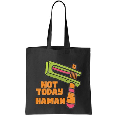 Not Today Haman Costume Purim Queen Esther Party Groggers Bag