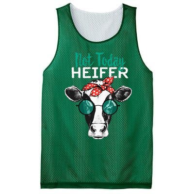 Not Today Heifer Country Sayings Not Today Heifer Mesh Reversible Basketball Jersey Tank