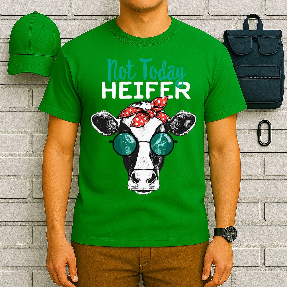 Not Today Heifer Country Sayings T-Shirt