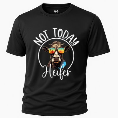 Not Today Heifer Funny Country Life Performance Shirt