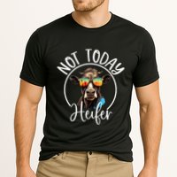 Not Today Heifer Funny Country Life Cooling Performance Crew T-Shirt