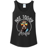 Not Today Heifer Funny Country Life Ladies Essential Tank