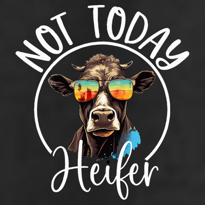 Not Today Heifer Funny Country Life 25L Jumbo Tote