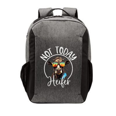 Not Today Heifer Funny Country Life Vector Backpack
