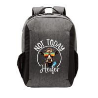 Not Today Heifer Funny Country Life Vector Backpack