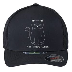 Not Today Human Flexfit Unipanel Trucker Cap