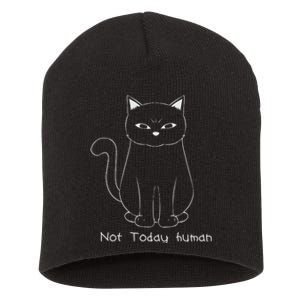 Not Today Human Short Acrylic Beanie