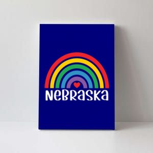 Nebraska Travel I Love Nebraska Usa Gift Canvas