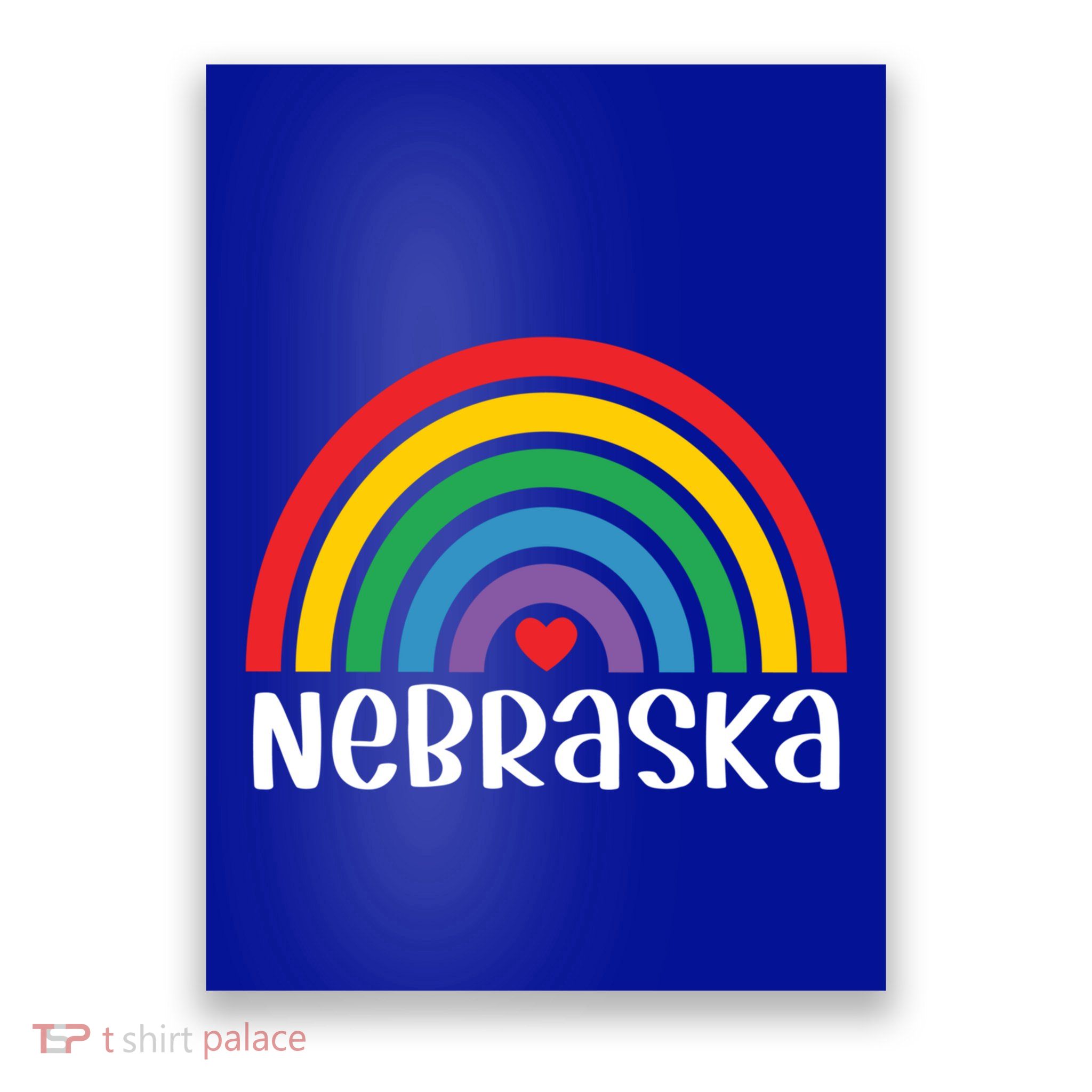Nebraska Travel I Love Nebraska Usa Gift Poster